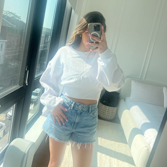 Steele Cruz Corset Sweatshirt - Picture 3 of 9